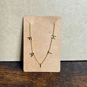 FAITH necklace